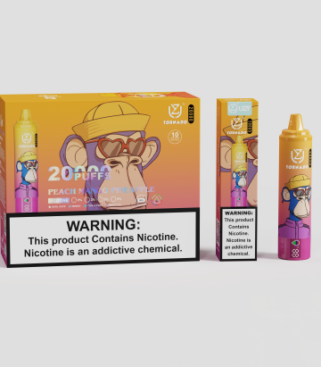 EU Warehouse Peach Mango Pineapple UZY TORNADO 20000 Vape Pen