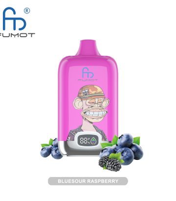 Bluesour Raspberry Tornado 12000 Puffs Genopladelig