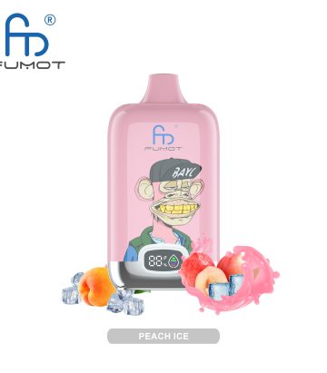 Peach Ice liquid 12k Randm Tornado Vape Pen