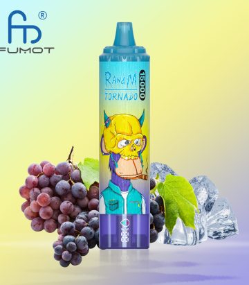Grape Ice Randm Tornado 15000 Jetable Engangs