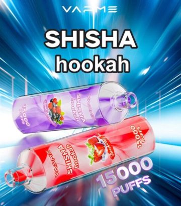 VAPME Hookah Shisha 15000 Vape 650mAh Battery