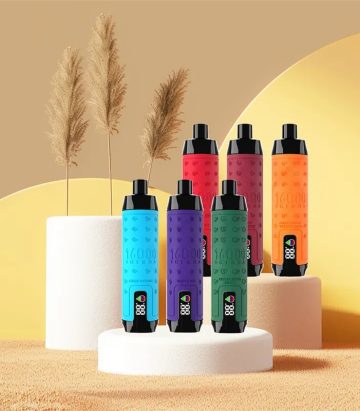 ELF BOX SHISHA Vape 16000 Crown Bar med justerbar luftstrøm