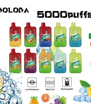 Elf Box 5000 Disposable Vape Rechargeable 5k Puff