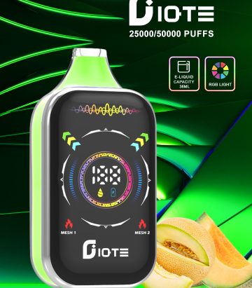 E-Cigarette Disposable Vape IQTE 25000 to 50000 Puffs