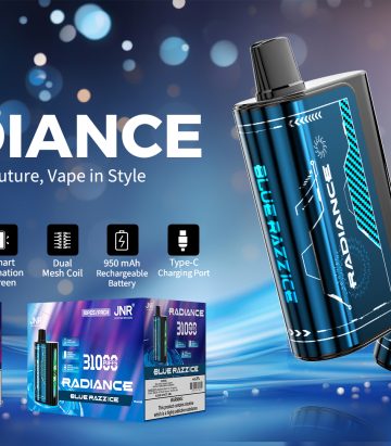JNR Radiance 31000 Puffs Disposable Vape Rechargeable