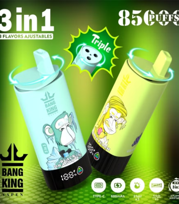 Bang King 85000 Triple Flavors 3 In 1 Puff Vape 85k Puffs
