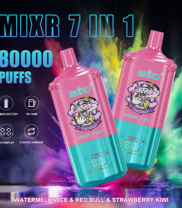 Bood Mixr 80K Puff 7 in 1 Disposable Vape 80K