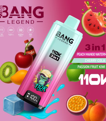 Disposable Vape Bang Legend 11000 Vape 3 In 1 Puff 110k