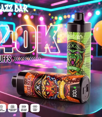 EU Warehouse Razz Bar 40000 Puffs Vape Disposable With Digital Display