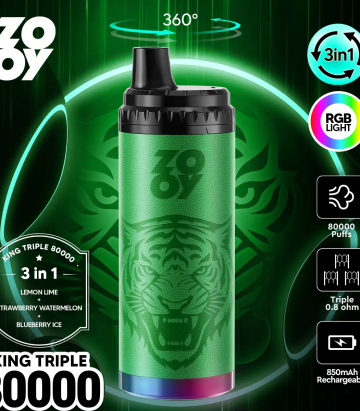 EU Vapes ZOOY King Triple 80000 Puffs Disposable Vape