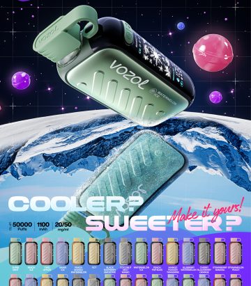 Vozol Gear 50000 Puff 50K Ice & Sweet Controled Disposable Vape Kit
