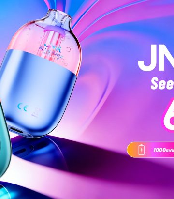 JNR LILA KISS 60000 60K Puffs 0.6Ω Dual Mesh Coil 1000mAh E-Zigarette Wholesale