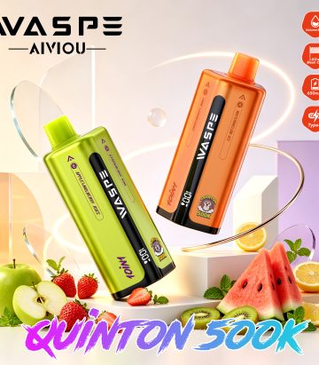 WASPE 10 in 1 Quinton 500K Vape Disposable Vape 500000 E Zigarette 10 In 1 Jednorazowki
